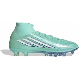 Adidas Chaussures De Football Pour Femme F50 Sparkfusion Pro Mid Cut Fg/ag Clear Mint / Ftwr White / Solar Purple EU 39 1/3 Femme