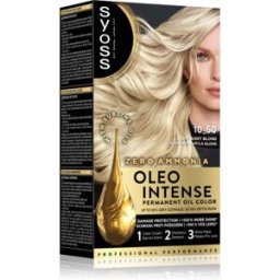 Syoss Oleo Intense coloration cheveux permanente à l'huile teinte 10_50 Light Ashy Blond 1 pcs