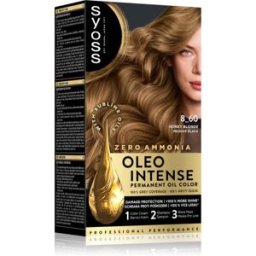 Syoss Oleo Intense coloration cheveux permanente à l'huile teinte 8_60 Honey Blonde 1 pcs
