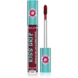 Revolution Kiss Drip Water Lip Tint brillant à lèvres longue tenue teinte Berry Splash 4 ml