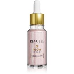 Revuele Glow Drops Rose Quartz sérum illuminateur corps et visage 20 ml
