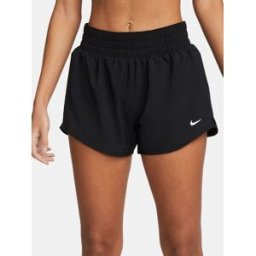 Nike Nike One Dri-FIT Mid Rise 3 Inch Brief Lined Shorts Noir FR 42-44 (EU 40-42)