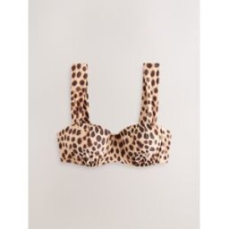 Next Haut de bikini bandeau filaire Brun 100 E