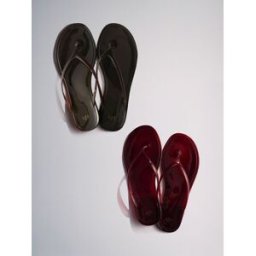 theset The Set 2 Pack Jelly Flip Flops Brown and Red Brun EU 40 (UK 7)