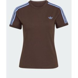 adidas originals adidas Originals 3S Slim T-Shirt Brun FR 38-40 (EU 36-38)
