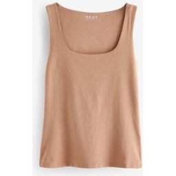 Next Débardeur avec encolure carrée Brun XXL (FR 54-56)