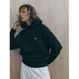 self. soi-même. Sweat à capuche Noir L Petite (FR 46-48)