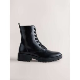 Next Bottes décontractées à lacets Forever Comfort Cleat Noir EU 35.5 (UK 3)