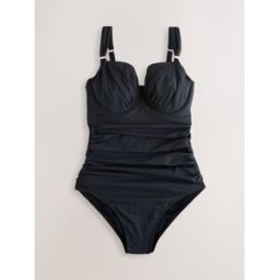 Next Maillot de bain gainant à armatures FK Noir 110 K