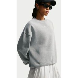 Nike Nike Studio Fleece Oversized Crew Neck Sweat Top Gris M (FR 42-44)