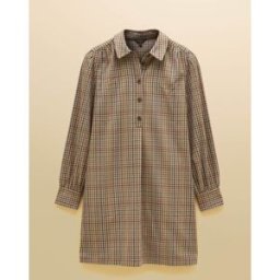 Joules Joules Lyla Short Shirt Dress Brun FR 40 (EU 38)