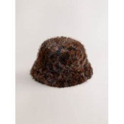 Next Chapeau en fourrure Brun M-L (FR 42-48)