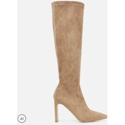 Simmi London Simmi London Londyn Knee High Stretch Heeled Boots Brun EU 37 (UK 4)