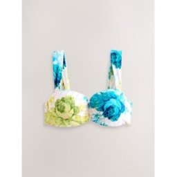 Next Haut de bikini bandeau filaire crème 85 B