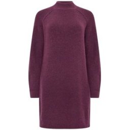 M & Co Pull tunique M & Co à col cheminée violet FR 48-50 (EU 46-48)