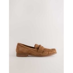 Next Mocassins à bride froncée en cuir Forever Comfort Brun EU 40 (UK 6.5 W)