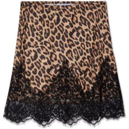 Never Fully Dressed Never Fully Dressed Print Maeva Mini Skirt Brun FR 50 (EU 48)
