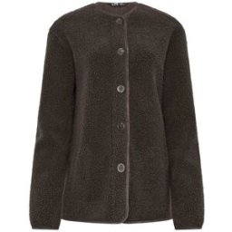 Long Tall Sally Long Tall Sally Sherpa Jacket Brun FR 44 Tall (EU 42 T)