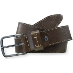 Glove Story - Ceinture en Cuir pleine fleur marron T.100/115