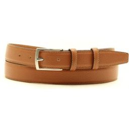 Glove Story - Ceinture en Cuir pleine fleur tabacco T.135/150