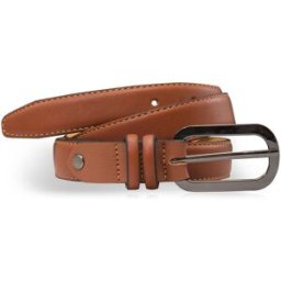 Glove Story - Ceinture en Cuir pleine fleur tabacco T.85/100