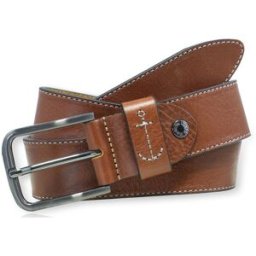 Glove Story - Ceinture en Cuir pleine fleur tabacco T.105/120