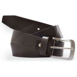 Glove Story - Ceinture en Cuir pleine fleur marron T.110/125