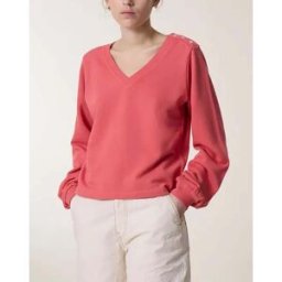 Leon & Harper - Sweat Sarah Coton Bio corail M