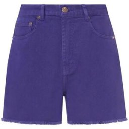 Alma Deia - Short en Coton Bio Frida bleu L