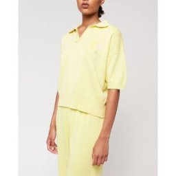 Bobo Choses - Pull col Polo en Coton Bio jaune L