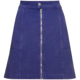 Alma Deia - Jupe Denim en coton bio Sofia bleue S