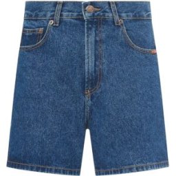 Alma Deia - Short en Jean taille haute en coton bio Jane denim stonewashed S