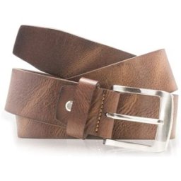 Glove Story - Ceinture en Cuir pleine fleur tabacco T.105/120