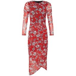 Sophie and Lucie - Robe Martina Fleurie rouge 40