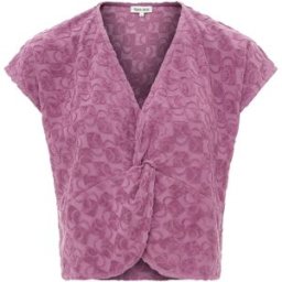 Alma Deia - T-Shirt en Coton Bio Telma prune XL