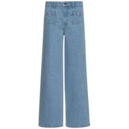 Alma Deia - Jean flare en coton bio Patty denim bleached XS