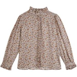 Emile et Ida - Blouse Fleurie Yelina écru/beige S