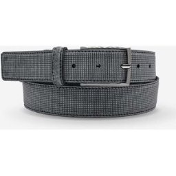 Glove Story - Ceinture en Cuir de vachette homme largeur 35mm ct059 noir-Noir T.105/120