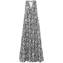 Louis Louise - Robe fleurie Rihanna noire XS/S