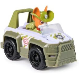 Spin Master Véhicule 15 cm et figurine La Pat Patrouille : véhicule de la jungle Tracker