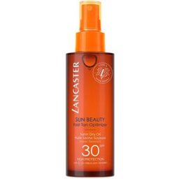 150ml-Sun Beauty - Huile Sèche Soyeuse accélérateur de bronzage SPF30-LANCASTER