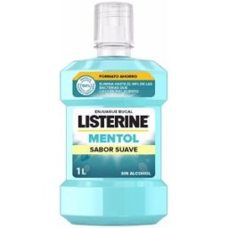 Listerine Menthol Doux Bain de bouche 0% alcool 1000 ml