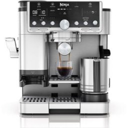 Machine À Café À Grain Ninja Luxe Café Pro Es701eu 2 L Argent