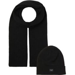 Jj Rebel Écharpe Set Dna Black / Black One Size Homme
