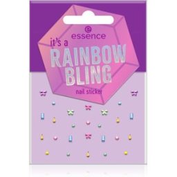 essence it's a RAINBOW BLING Autocollants pour ongles 27 pcs