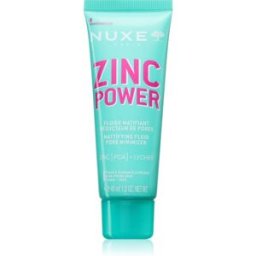 Nuxe Zinc Power Mattifying Fluid fluide matifiant pour peaux grasses sujettes à l'acné 40 ml