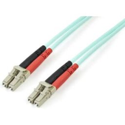 Startech Câble De Raccordement En Fibre Optique Aqua Lc/lc 5 M Black One Size unisex