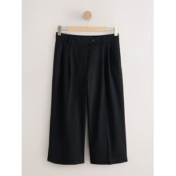 Next Jupe-culotte ajustée en laine Noir FR 40 Regular (EU 38 R)