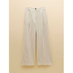 Joules Joules Linen Blend Tailored Wide Leg Trouser crème FR 48 (EU 46)