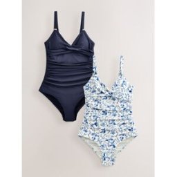 next Maillot de bain Tummy Control 2 Pack pâle FR 50 Tall (EU 48 T)